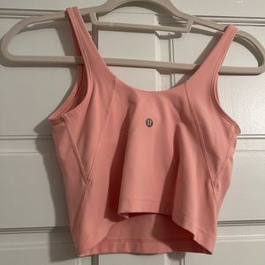 Lululemon light pink tank